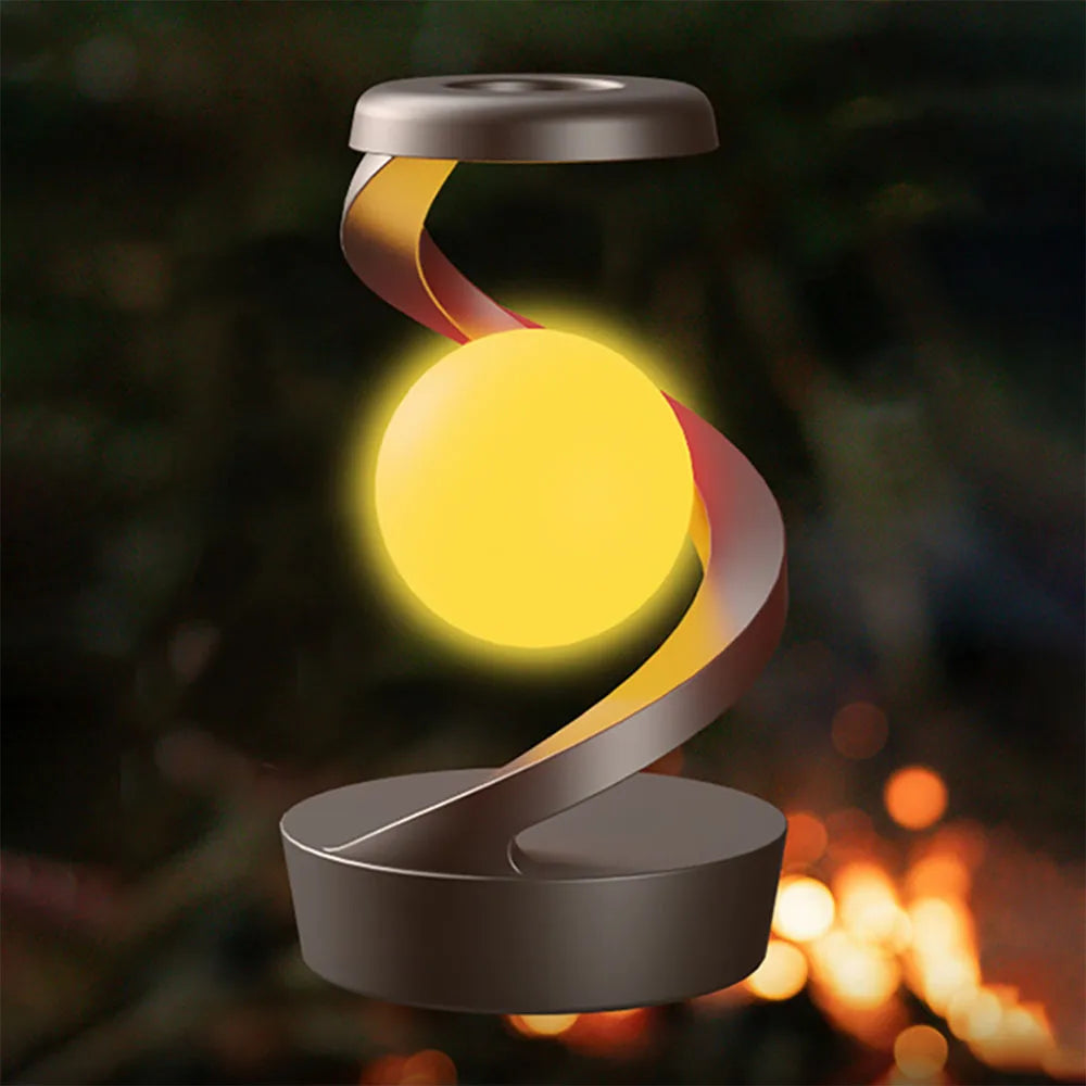 Rotating ball charging dock & lamp